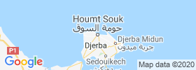 Houmt Souk map
